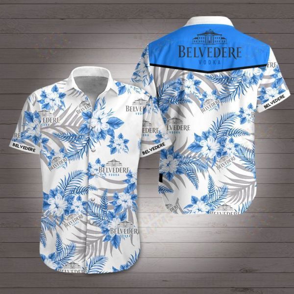 Belvedere vodka hawaiian shirt Hawaii Shirt Shorts & Flip Flops