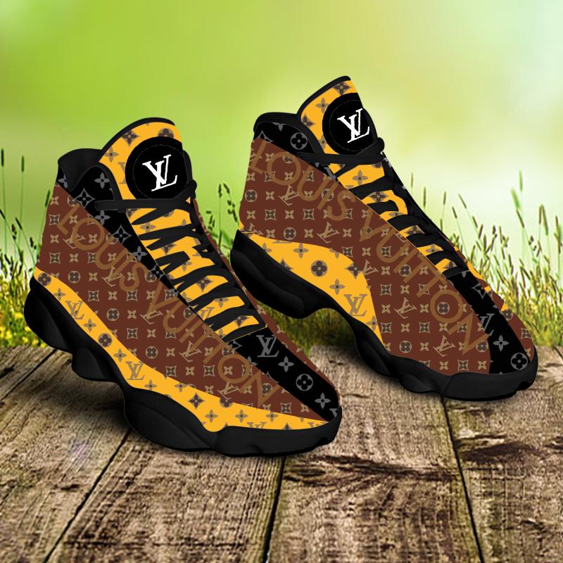 Black yellow louis vuittons hot louis vuitton Air Jordan 13 For Fans Full Size Gifts For Men Women Sneakers Shoes