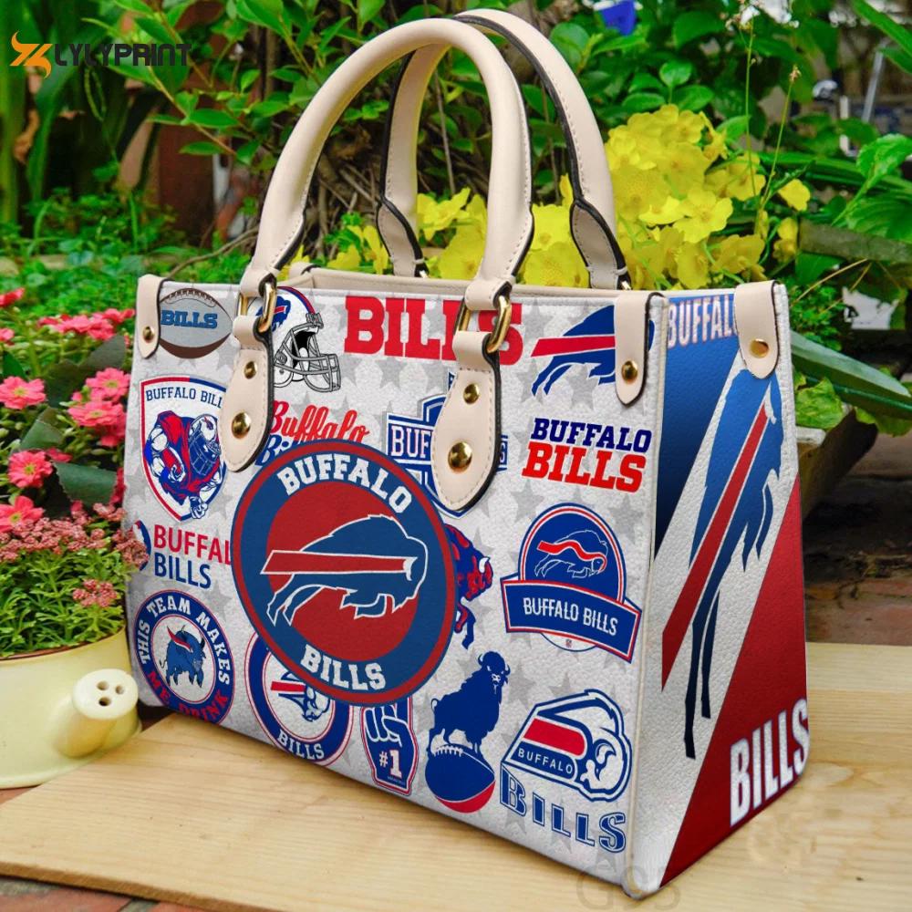 Buffalo bills hand leather bag for women gift 1400 Women Leather Hand Bag