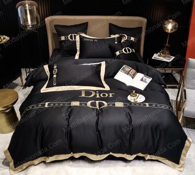 Christian dior logo luxury brand model 8 bedding set home decoration Bedding Sets