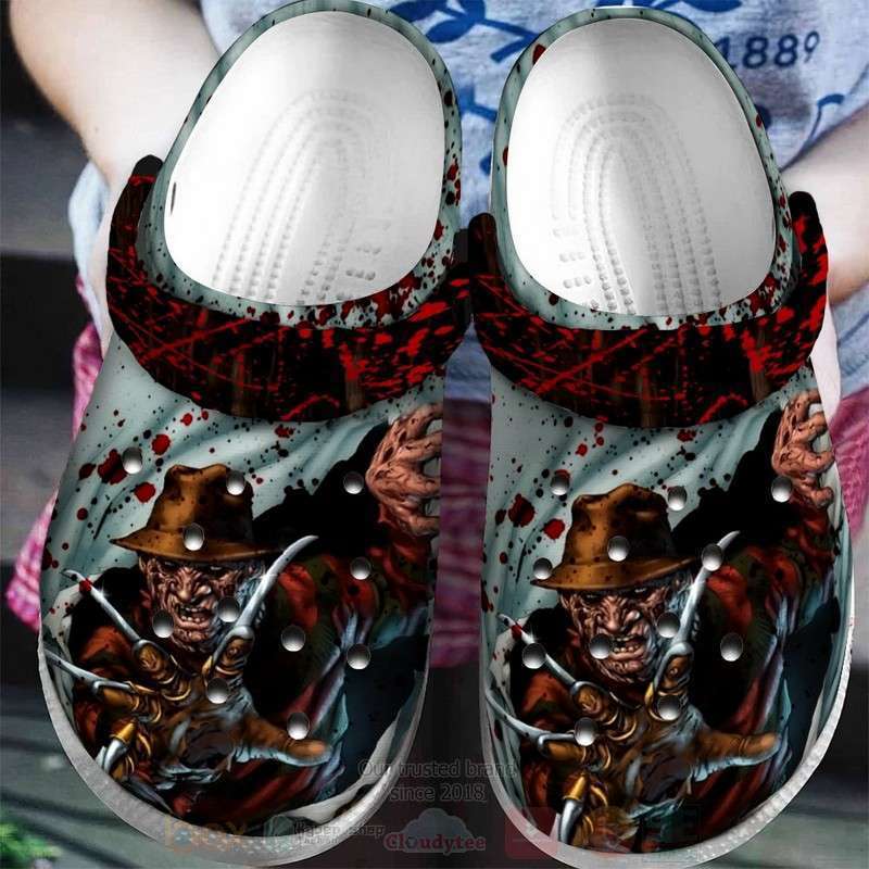 Crocs outfit - freddy krueger a nightmare on elm street blue blood halloween crocs crocband clogs shoes - 726 Crocs Outfit