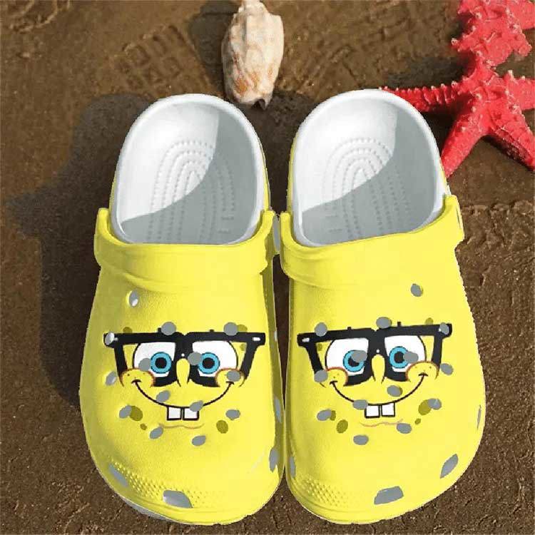 Crocs outfit - funny spongebob glasses crocs - 752 Crocs Outfit