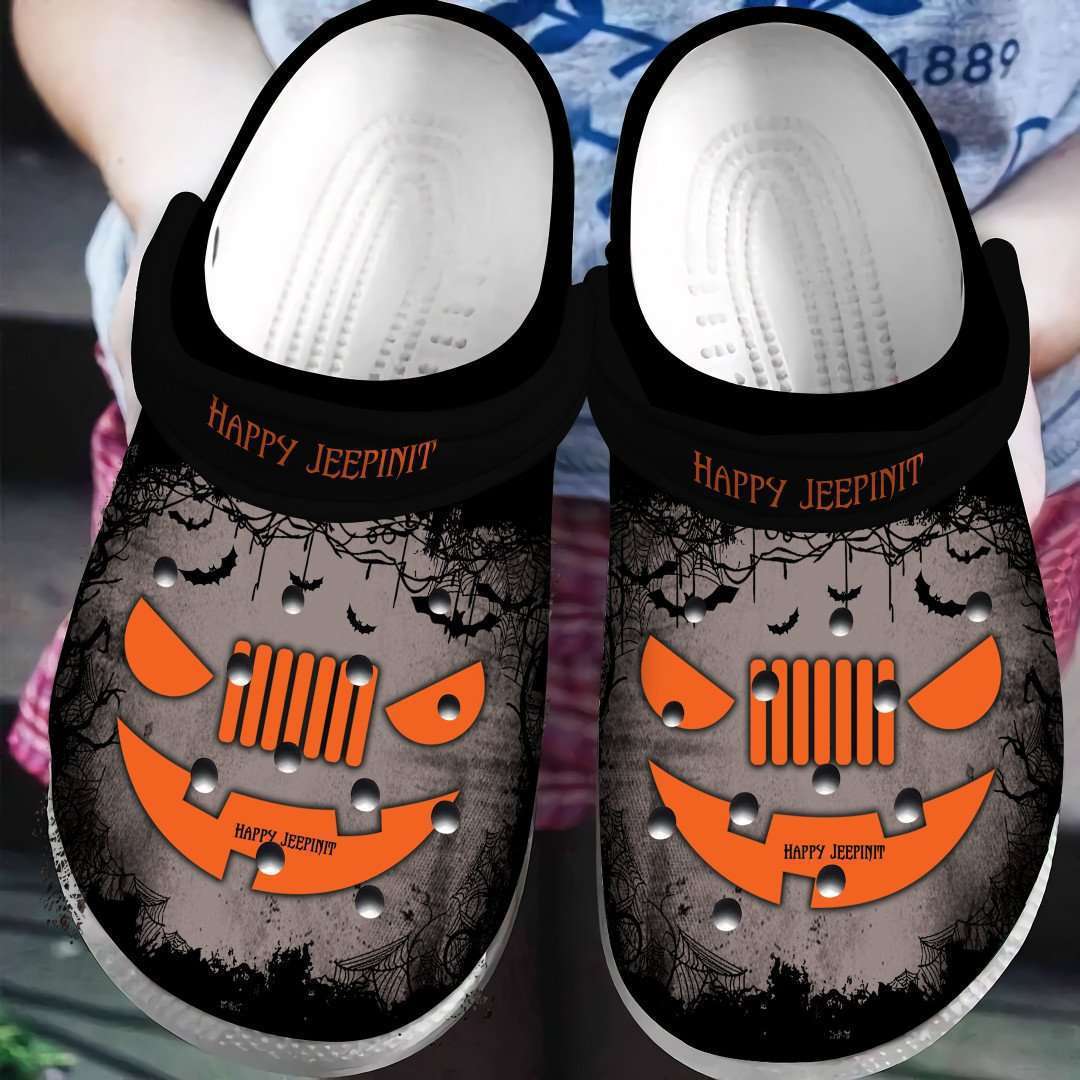Crocs outfit - jeep lover happy jeepinit halloween crocs crocband clogs shoes - 1328 Crocs Outfit