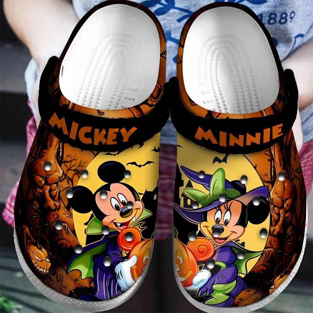 Crocs outfit - mickey and minnine witch cosplay halloween crocs clogs crocband shoes - 1435 Crocs Outfit