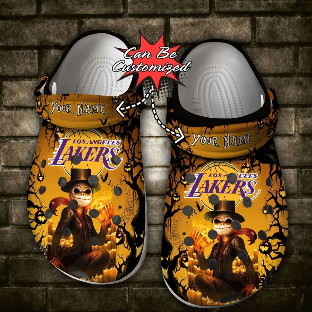 Crocs outfit - personalized los angeles lakers halloween light nightmare before christmas crocs clogs crocband shoes - 1762 Crocs Outfit