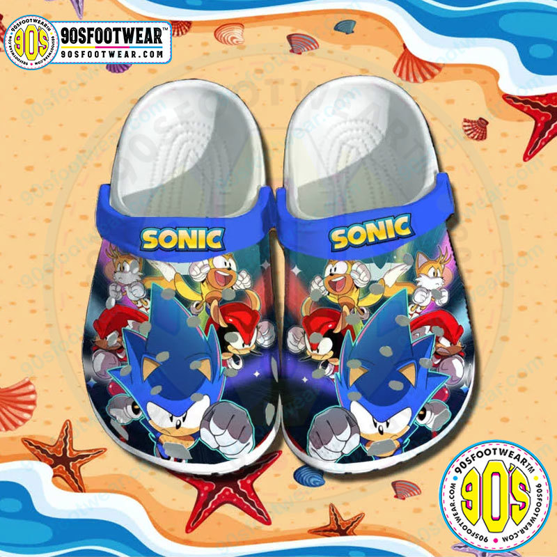 Crocs outfit - sonic crocs funny sonic the hedgehog movie clog shoes - 2023 Crocs Outfit