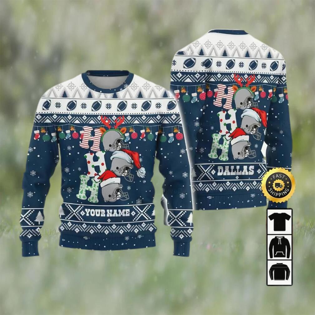 Customized dallas cowboys ugly christmas sweater, faux wool sweater, national football league, gifts for fans football nfl, football 3d ugly sweater ? prinvity Christmas Ugly Sweater