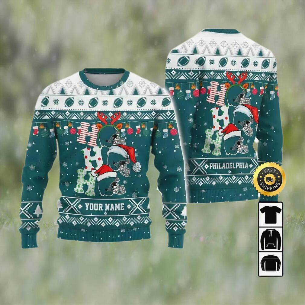 Customized philadelphia eagles ugly christmas sweater, faux wool sweater, national football league, gifts for fans football nfl, football 3d ugly sweater ? prinvity Christmas Ugly Sweater
