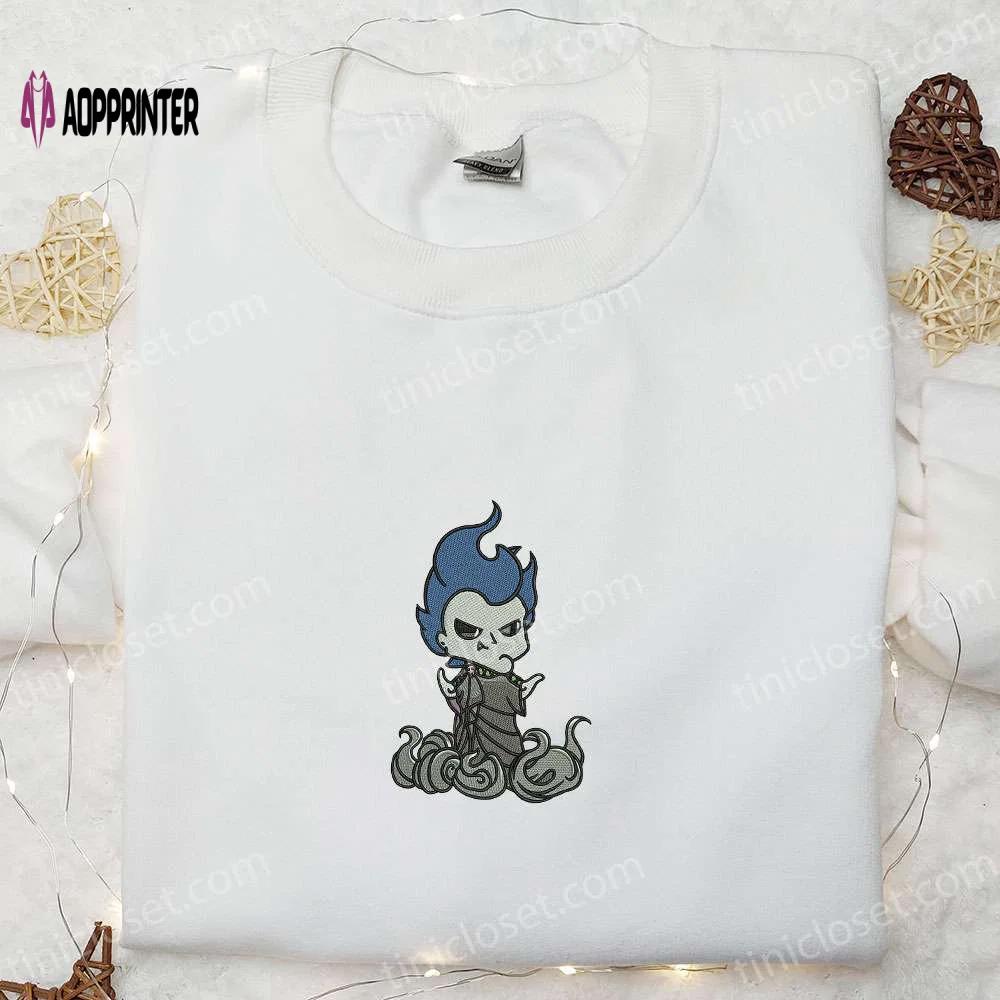 Disney halloween family shirts: hercules hades embroidered sweatshirt & spirit halloween t-shirts Embroidered Shirt
