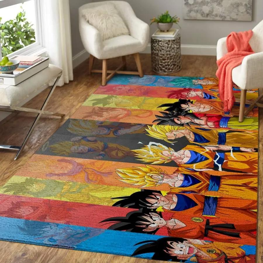 Dragon ball nice gift home decor rectangle area rug living room rug home decor Rectangle Rug