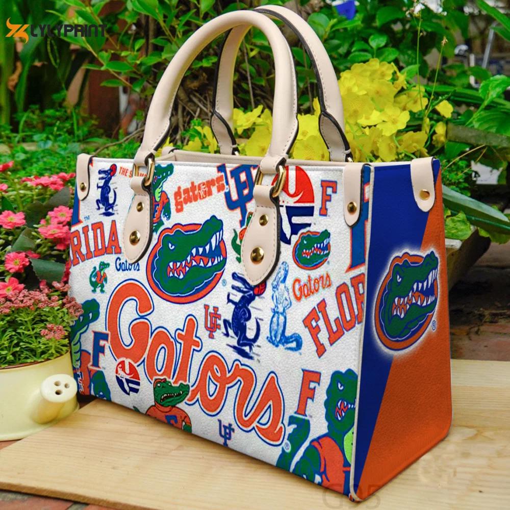 Florida gator love a1 leather bag g95 1728 Women Leather Hand Bag