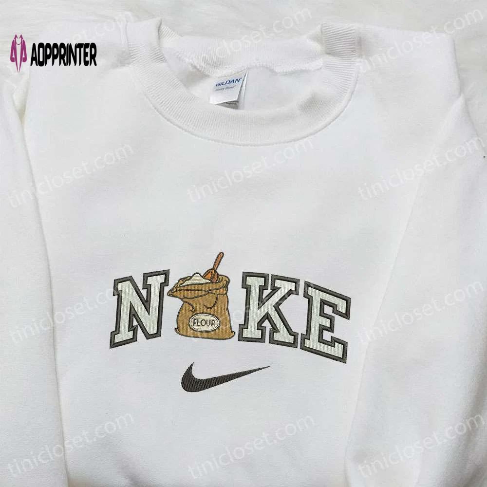 Flour x nike embroidered shirt: the best nike inspired birthday gift Embroidered Shirt