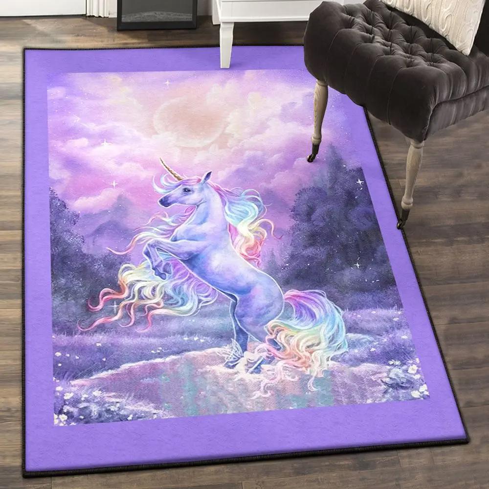 Forest outdoor carpet, unicorn forest gs cl rug Rectangle Rug