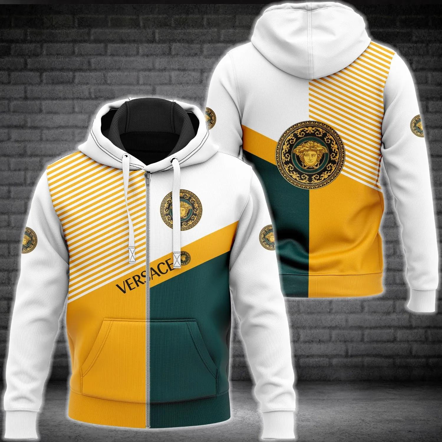 Gianni versace hoodie luxury clothing clothes outfit for men Hoodie 3D