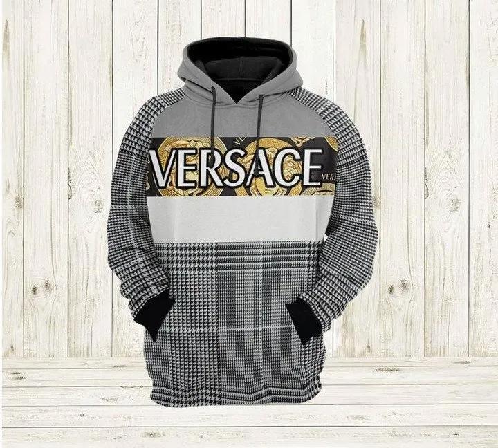 Gianni versace unisex hoodie for men women luxury brand clothing clothes outfit Hoodie 3D