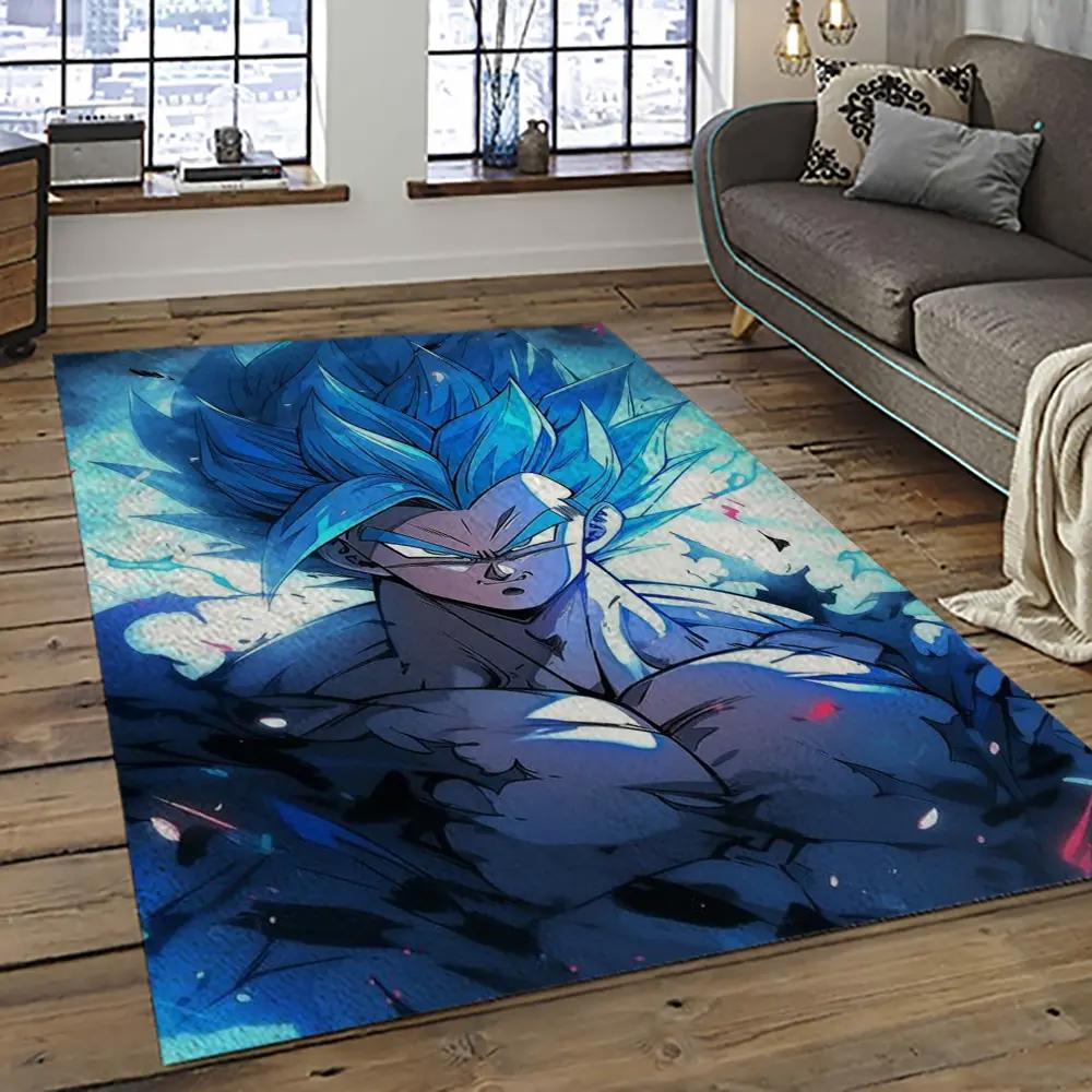 Goku characters cartoon movie carpet rectangle area rug for living room bedroom decor gku96 Rectangle Rug