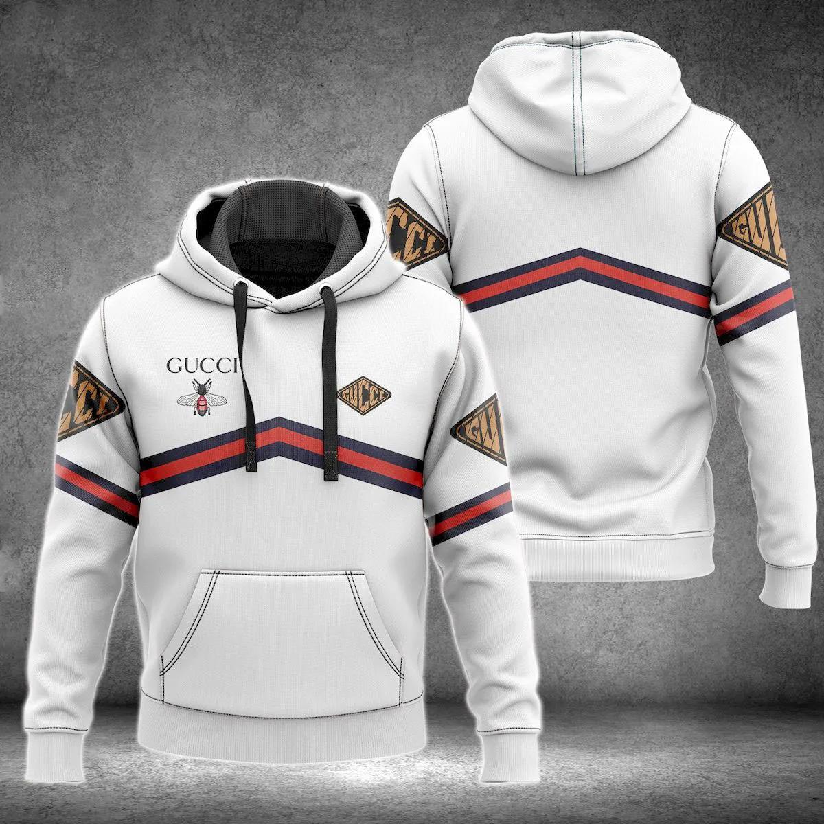 Gucci bee unisex hoodie for men women luxury brand clothing clothes outfit Hoodie 3D