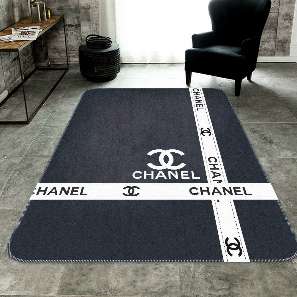 Gucci grey logo type 645. Upgrade Your Living Room with Luxury Home Decor: Area Carpets, Floor Decor, Door Mats, and Hot Gift Items with style a High-End Fashion Brand Rectangle Rug
