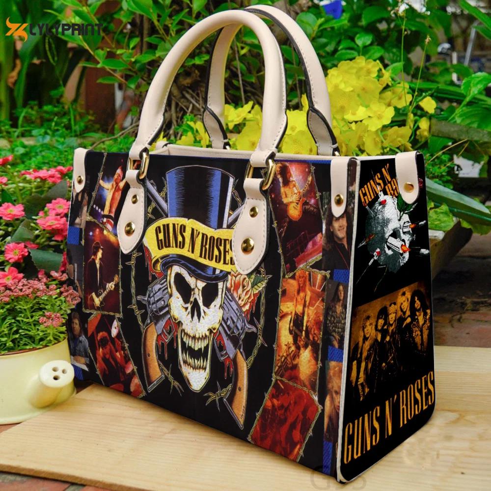 Guns n’ roses leather hand bag gift for women’s day: women s day gift g95 – stylish & timeless 3549 Women Leather Hand Bag