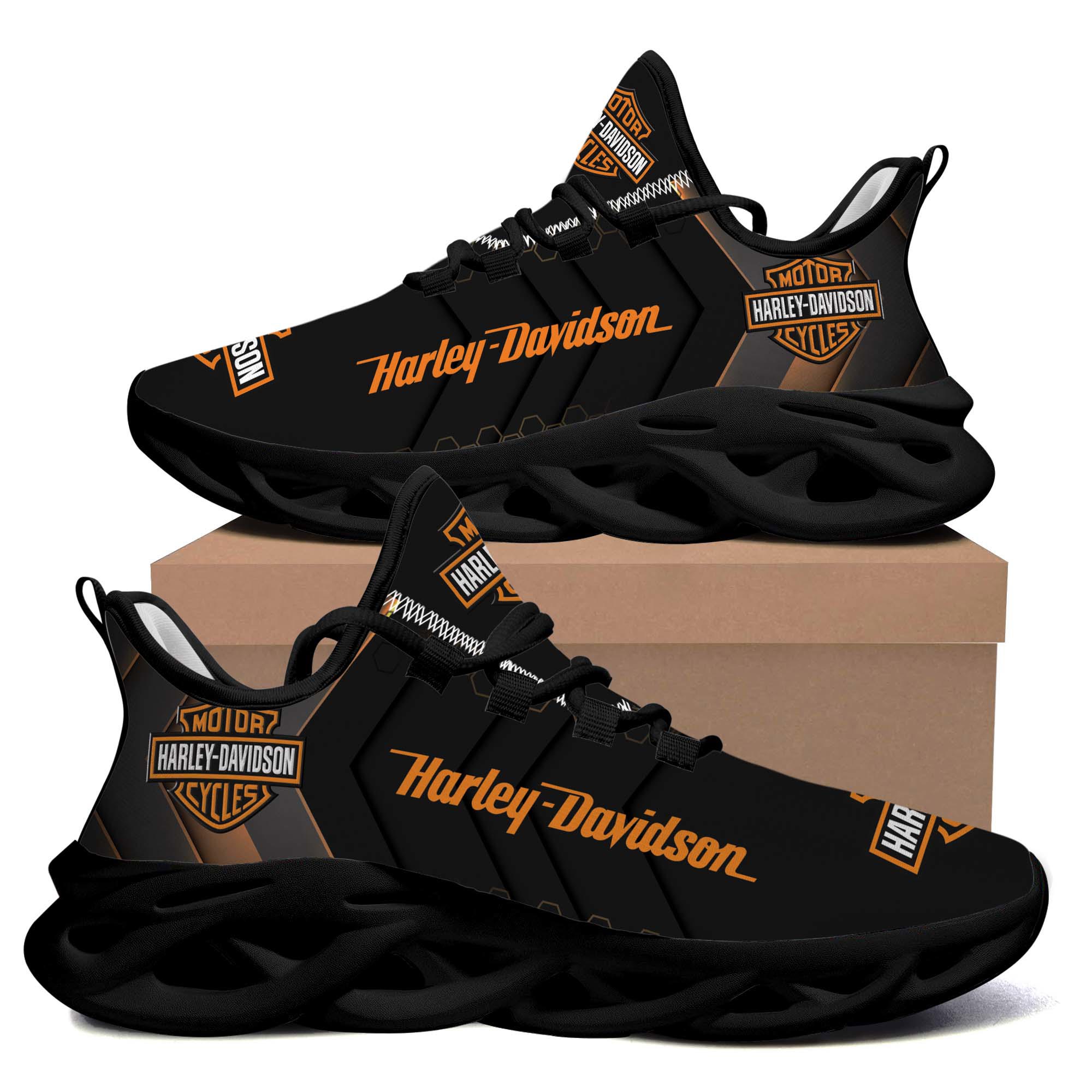 Harley davidson cool max soul shoes for fans Max Soul Shoes