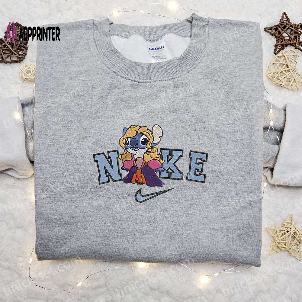Hocus pocus movie x nike embroidered sweatshirt: best halloween gift horror movie halloween shirt Embroidered Shirt