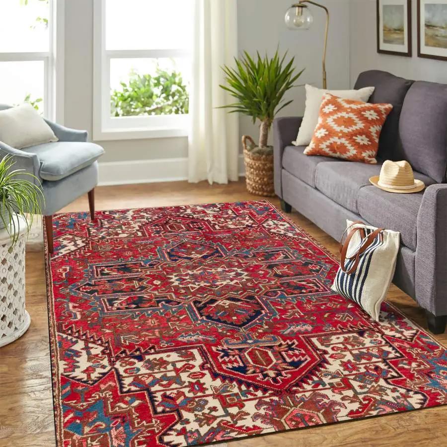 Indian room decor rug living room rug home decor area rug living room rug home decor floor decor Rectangle Rug