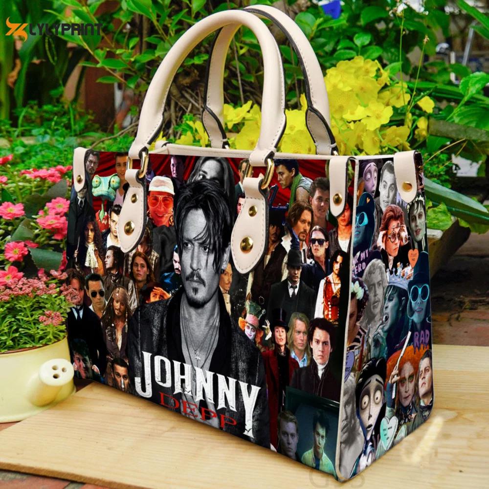 Johnny depp 1gg leather bag for women gift 833 Women Leather Hand Bag