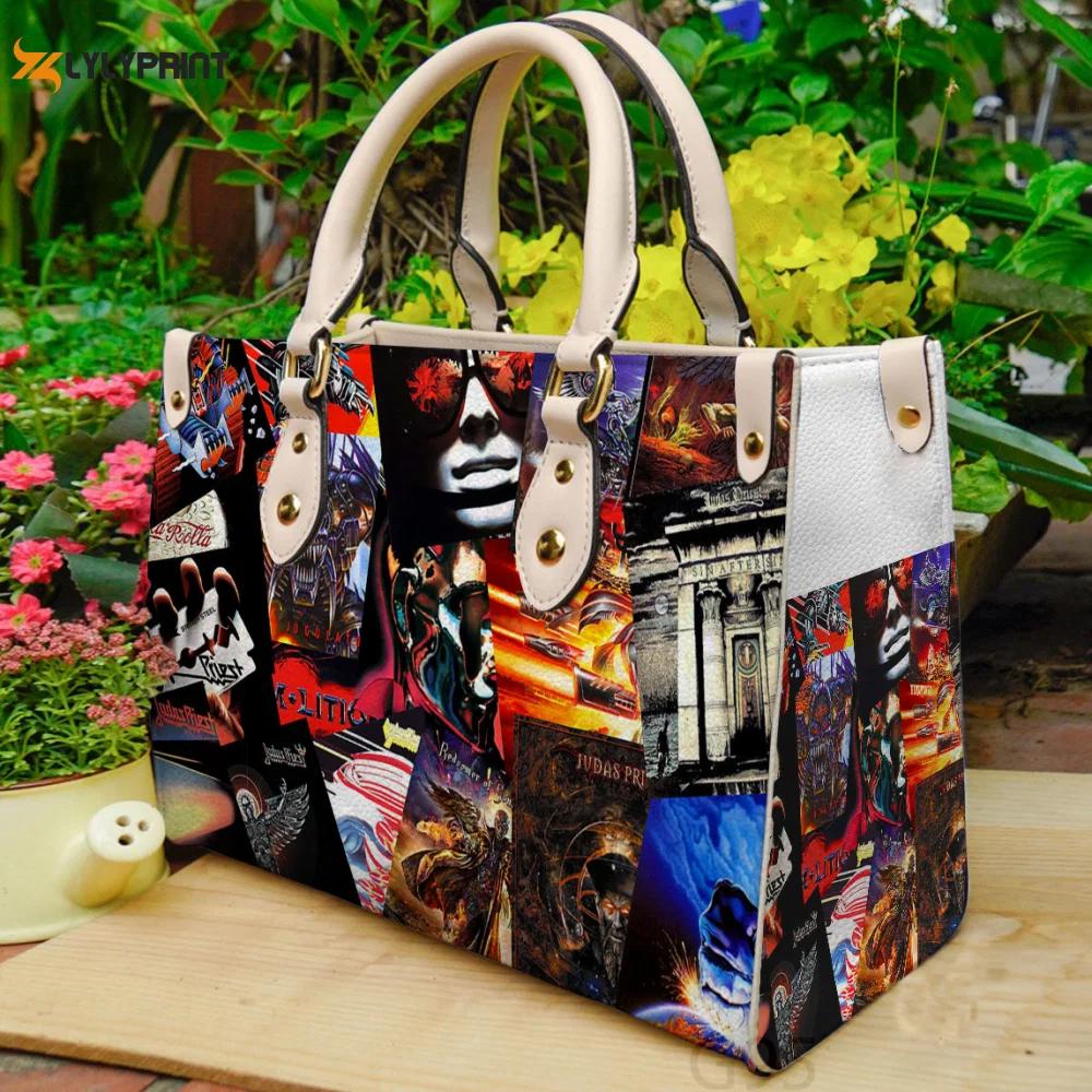 Judas priest 3 leather hand bag gift for women’s day gift for women s day – stylish & practical g95 3596 Women Leather Hand Bag