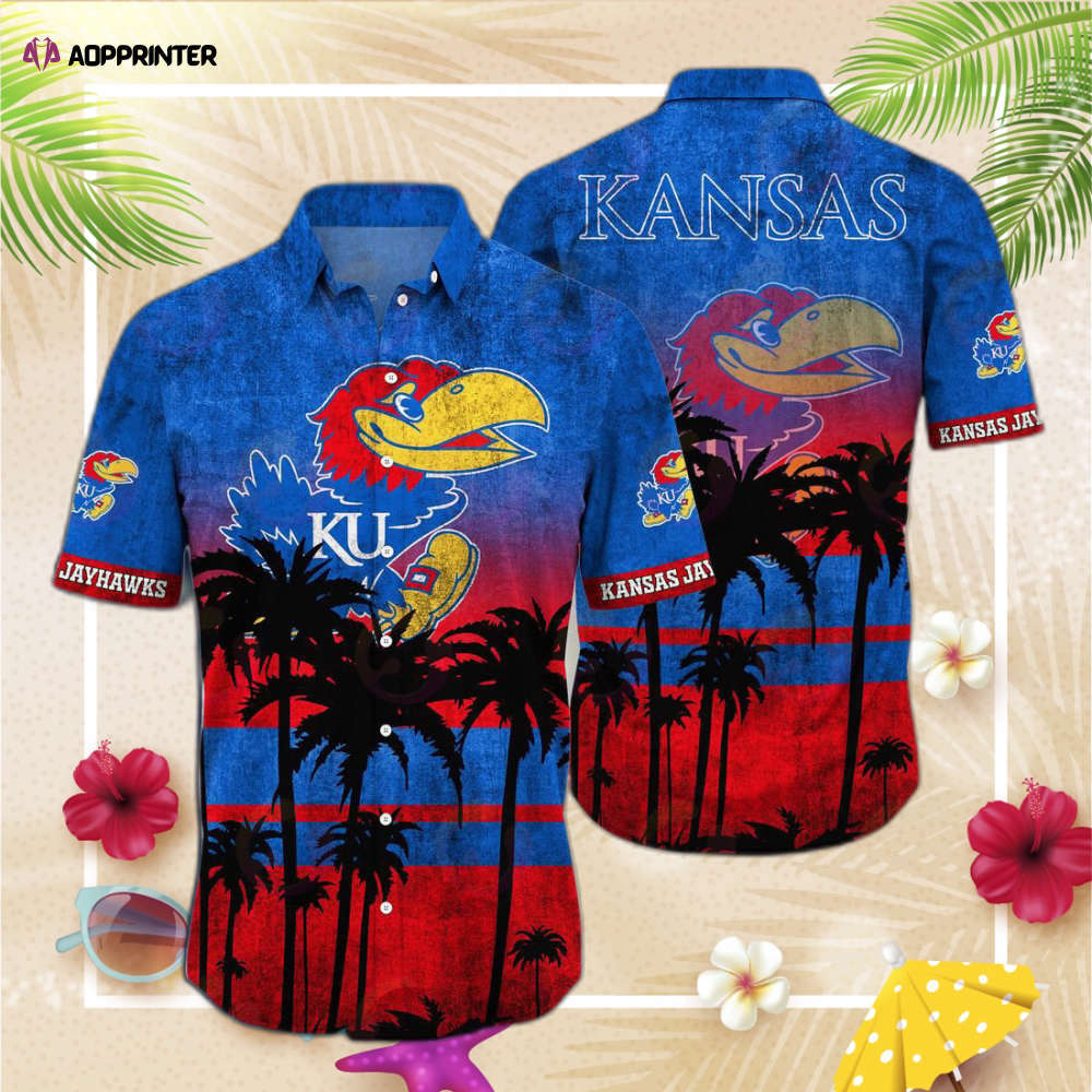 Kansas jayhawks hawaii shirt style hot trending summer, gift for men women Hawaii Shirt