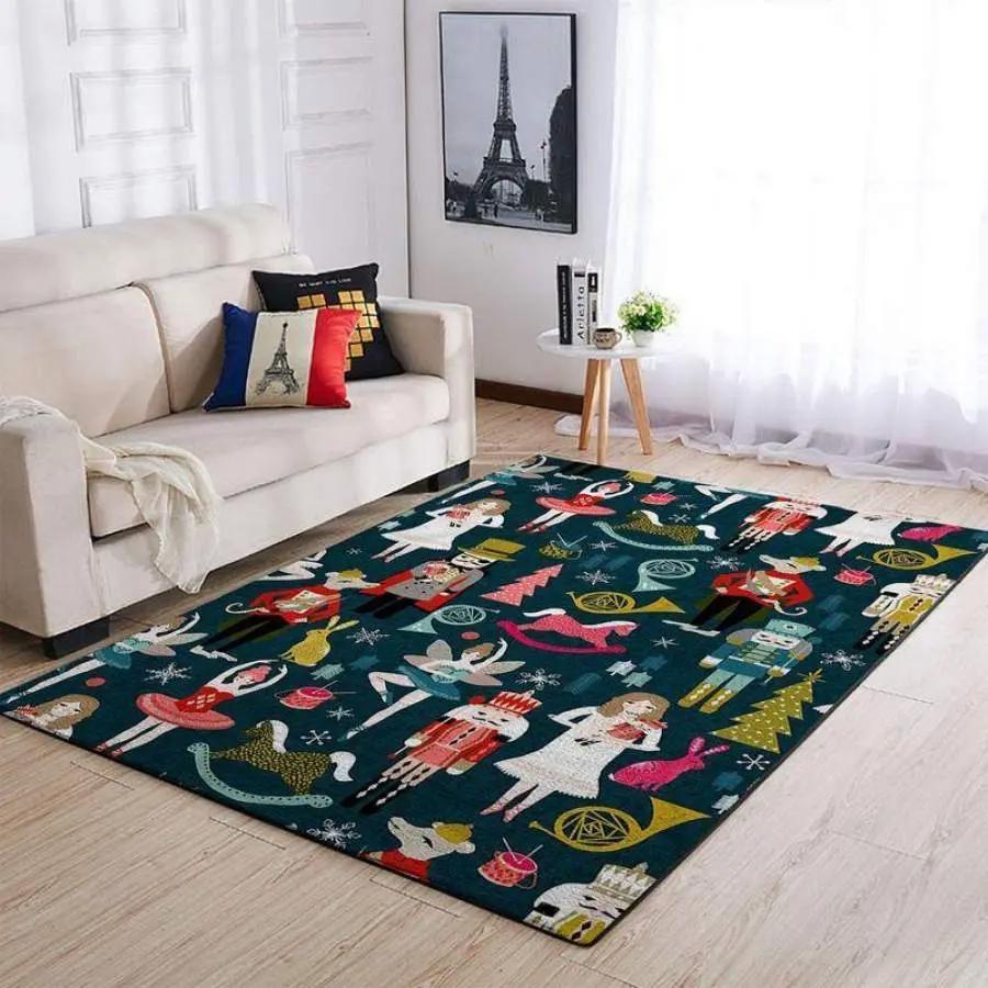 Lady and the tramparea rug living room rug home decor Rectangle Rug