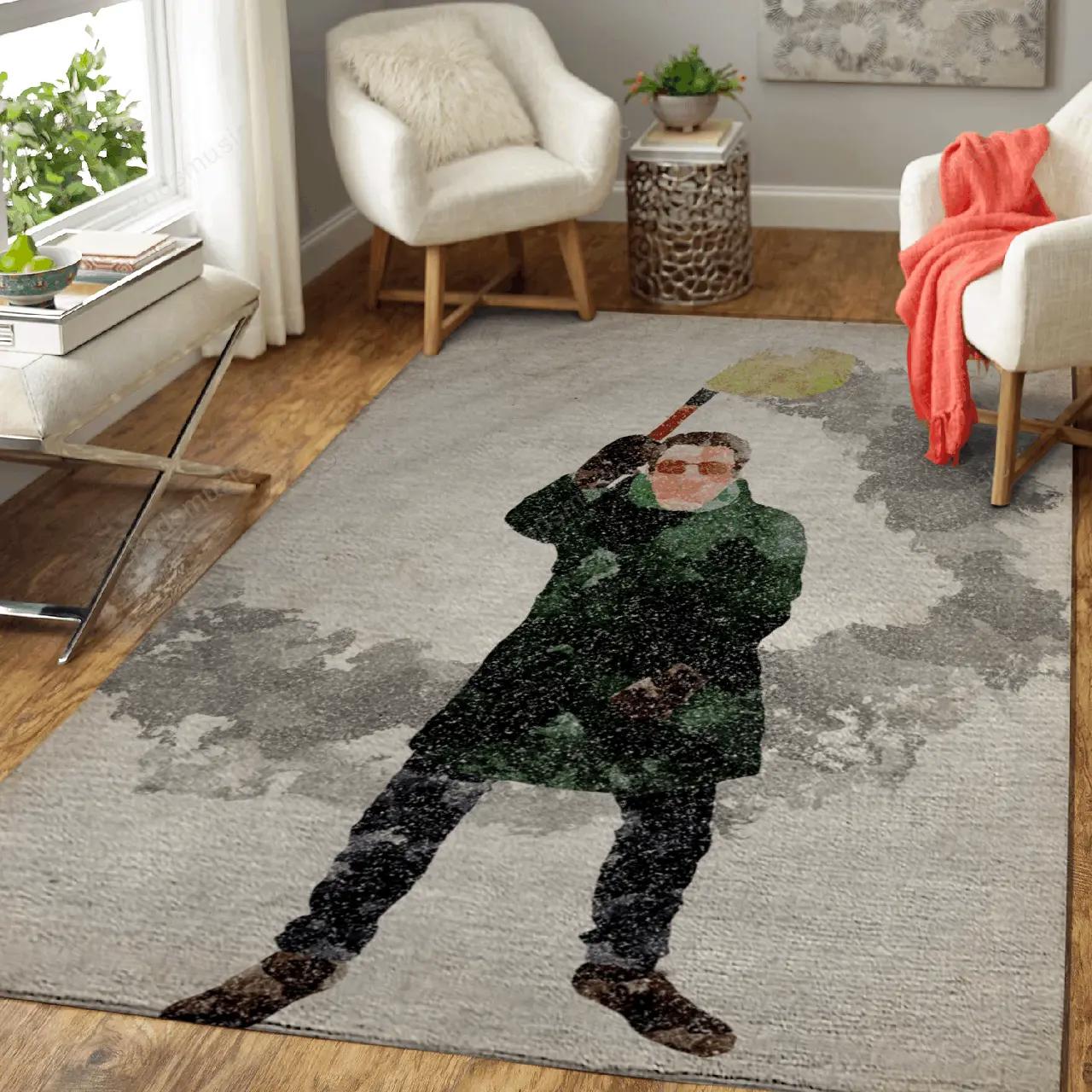 Liam gallagher inspired music inspired art for fans area rug living room carpet rug regtangle carpet floor decor home decor Rectangle Rug