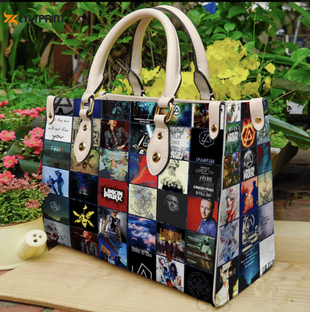 Linkin park 2 leather bag for women gift 861 Women Leather Hand Bag