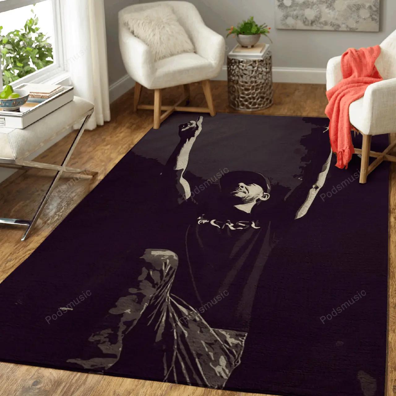 Linkinpark 11 music art for fans area rug living room carpet rug regtangle carpet floor decor home decor Rectangle Rug