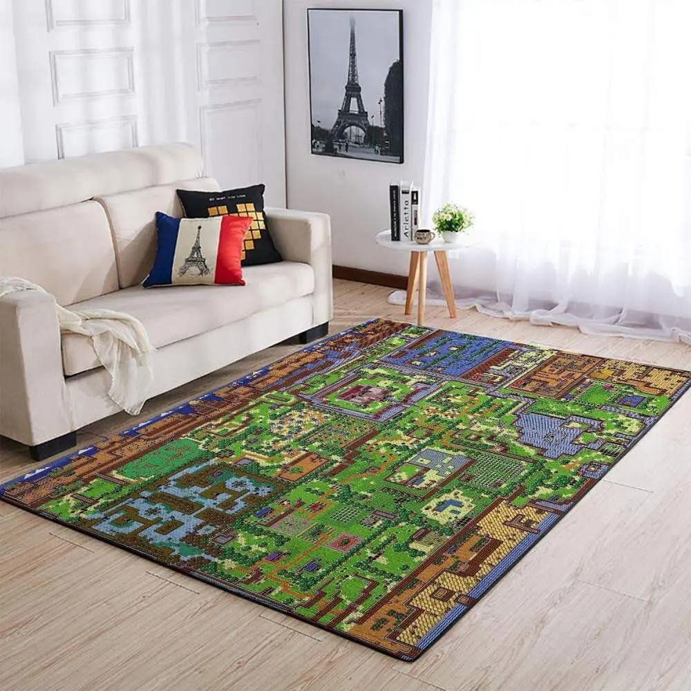 Link’s awakening area rugs living room carpet lz281201 gaming brands rug regtangle carpet floor decor home decor Rectangle Rug