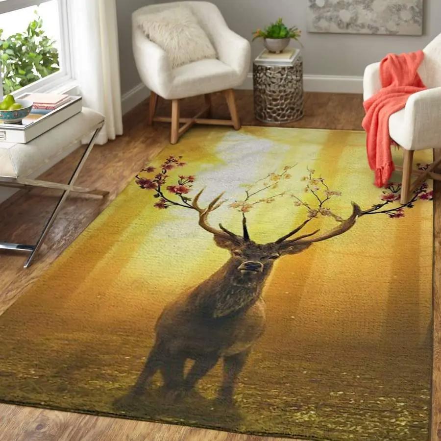 Lobster black pattern print area rug living room rug home decor Rectangle Rug
