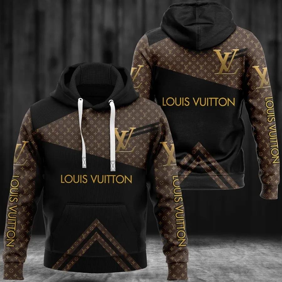 Louis vuitton hoodie lv luxury clothing clothes outfit for men Hoodie 3D