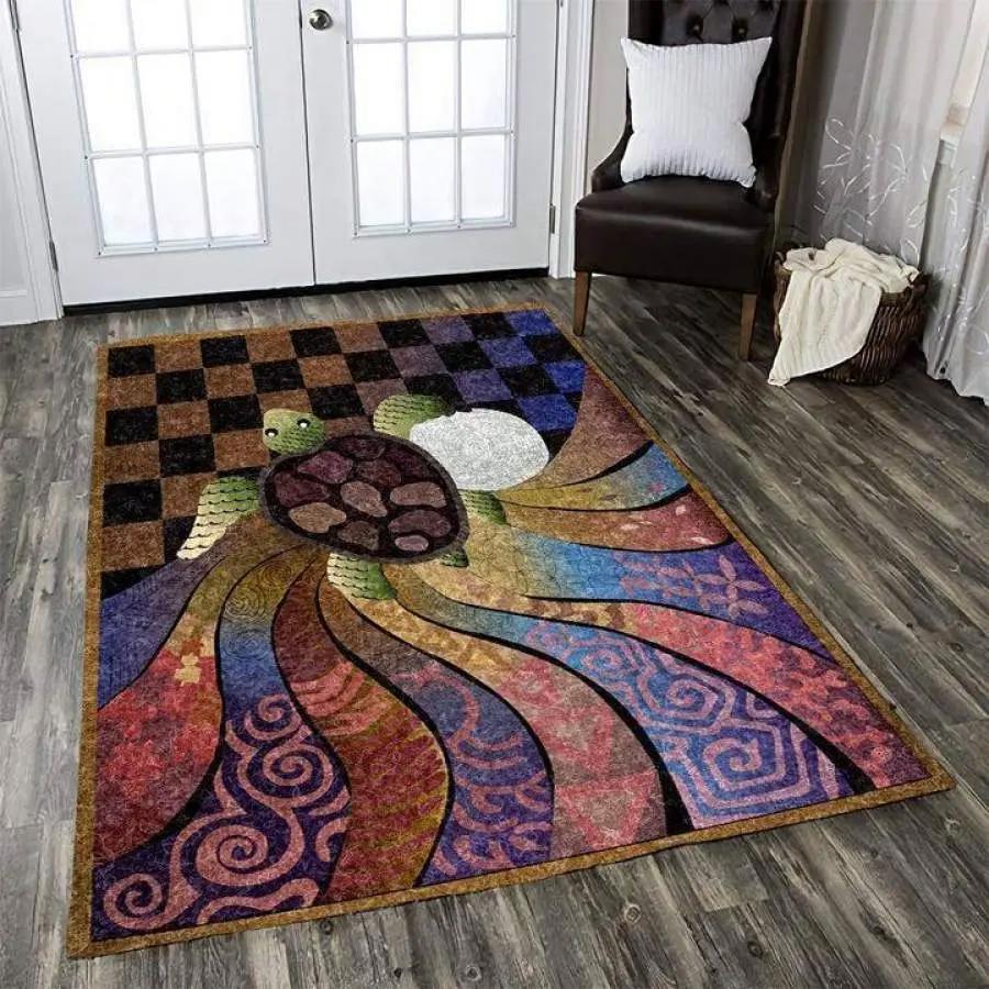Minecraft area rug living room rug home decor m25105 Rectangle Rug