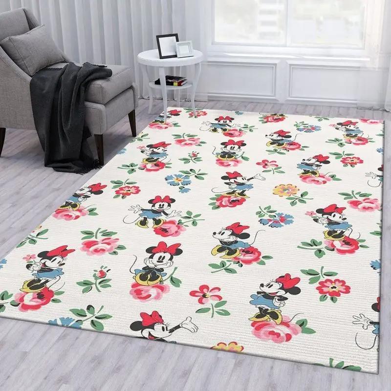 Minnie mouse disney 22 area rug living room and bed room rug rug regtangle Rectangle Rug