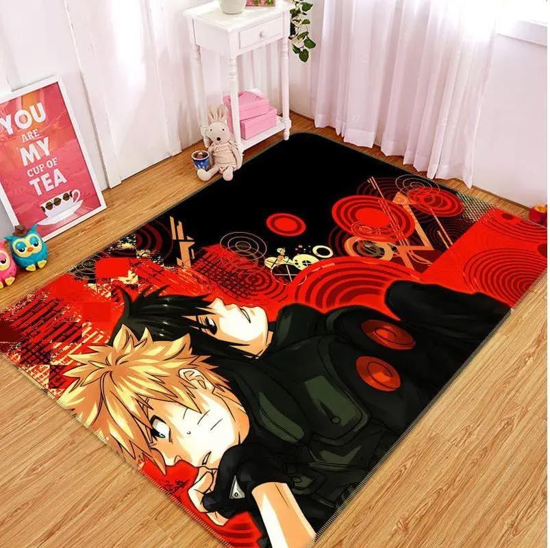 Naruto anime 35 area rug living room and bed room rug rug regtangle carpet Rectangle Rug