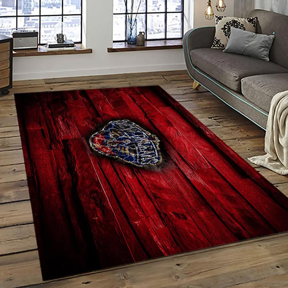 Nba new orleans pelicans basketball team logo sport carpet rectangle area rug for living room nop28 Rectangle Rug