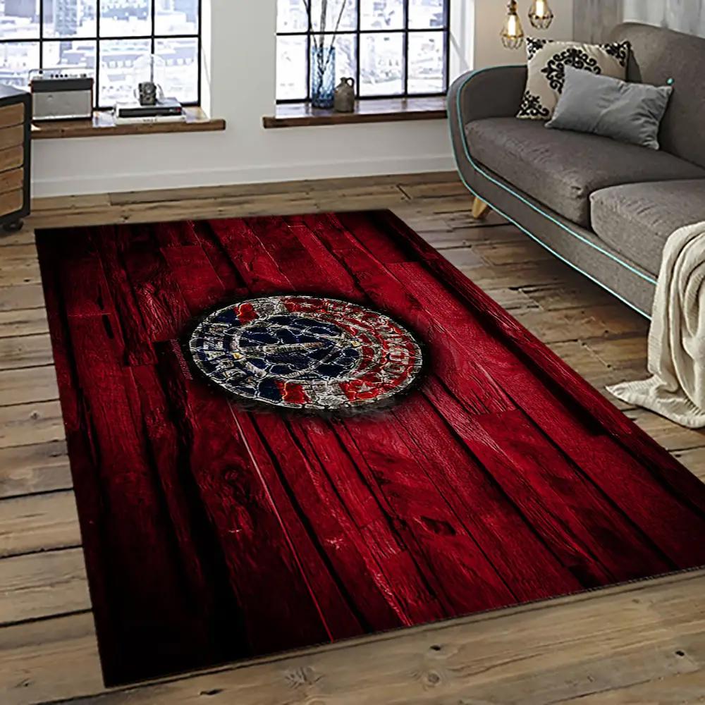 Nba washington wizards basketball team logo sport carpet rectangle area rug for living room wsw21 Rectangle Rug