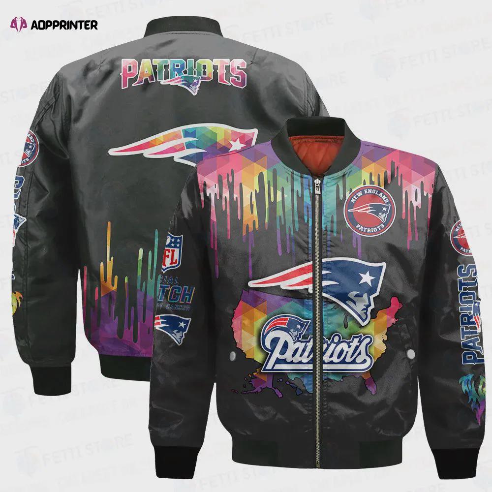 New england patriots – national football league aop bomber jacket v3 Bomber Jacket
