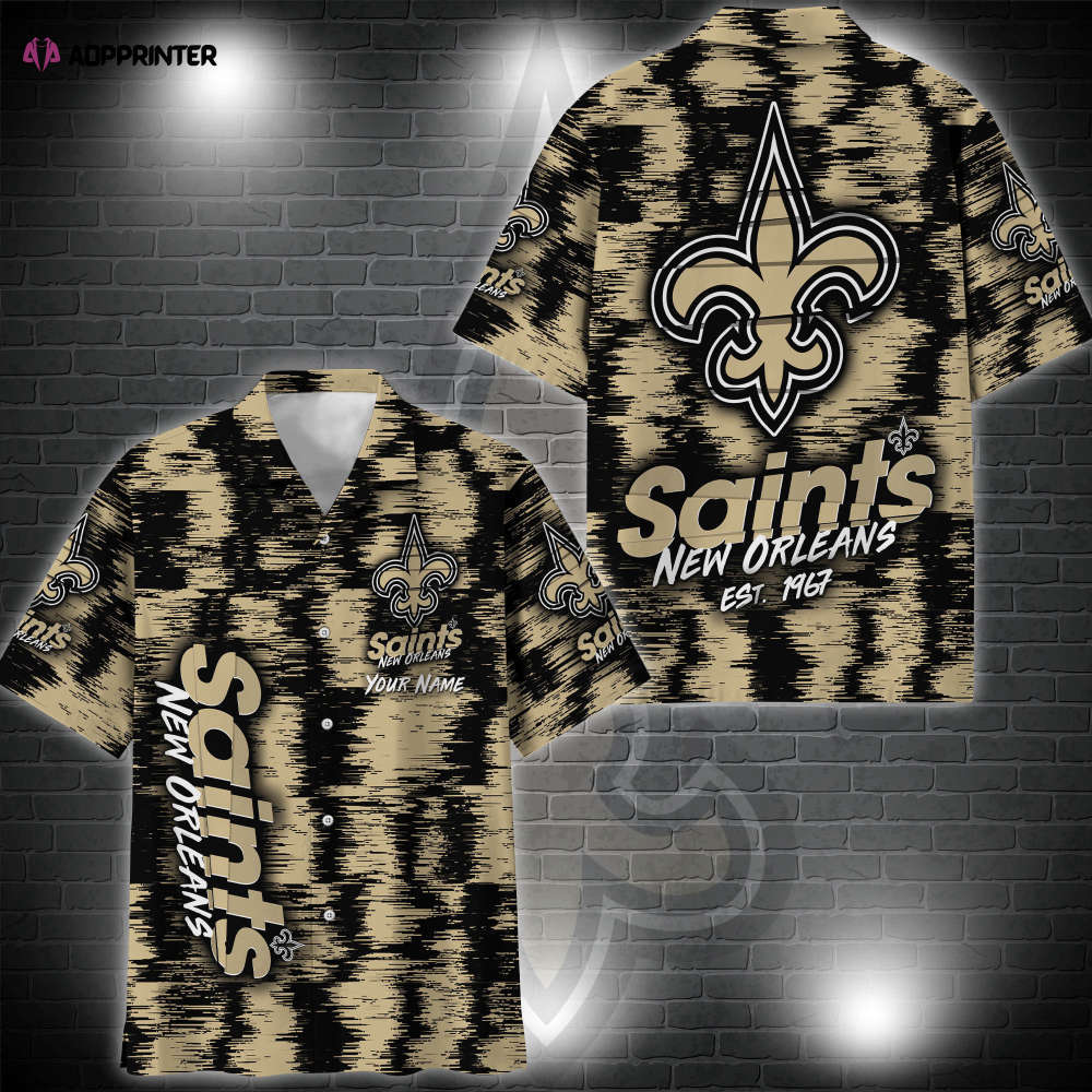 New orleans saints hawaii shirt custom your name, sport 3d shirt, gift for fan ehivm-57494 Hawaii Shirt