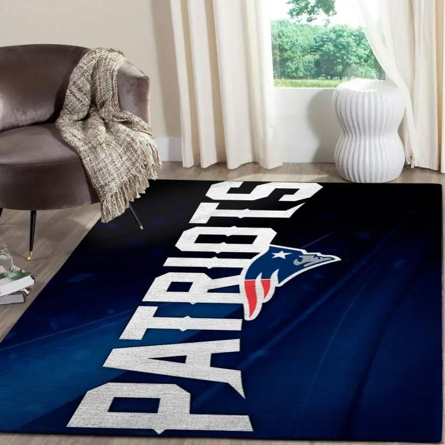 Nfl new england patriots football area rug living room rug 1912215 Rectangle Rug