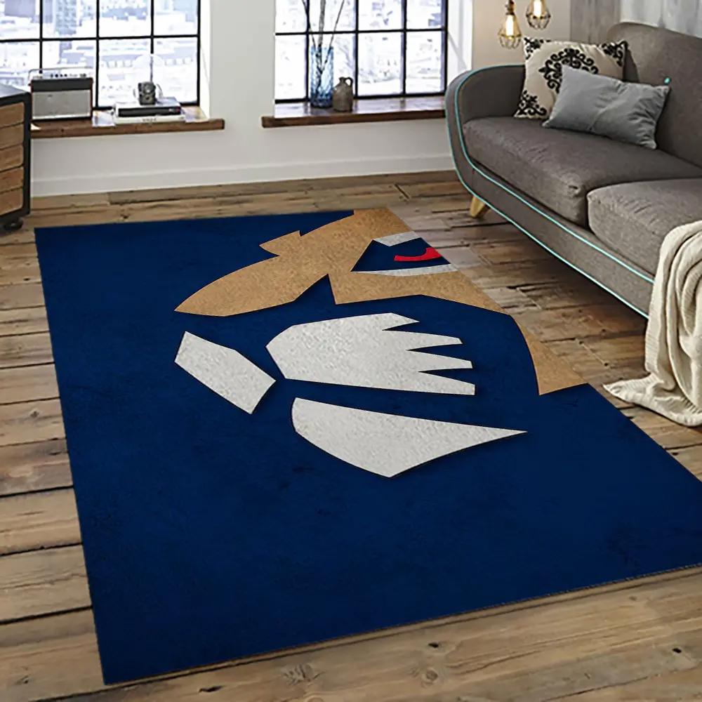 Nhl florida panthers hockey team logo sport carpet rectangle area rug for living room fp18 Rectangle Rug