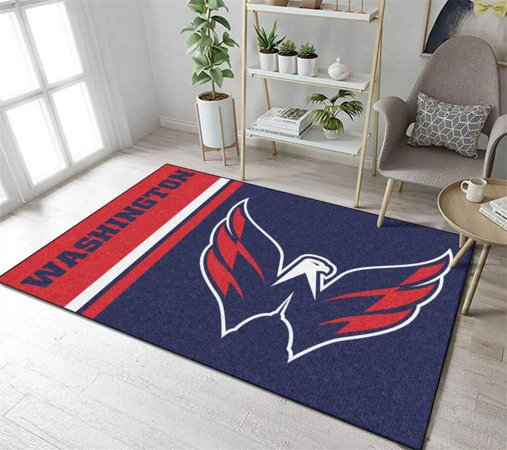 Nhl washington capitals 2 dhcld1109 rug living room rug home decor Rectangle Rug