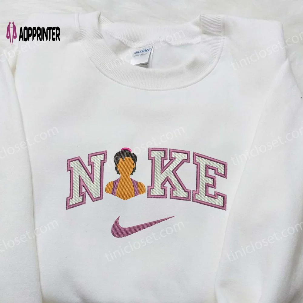 Nike x aladdin embroidered shirt: disneyland family shirts & inspired hoodie Embroidered Shirt