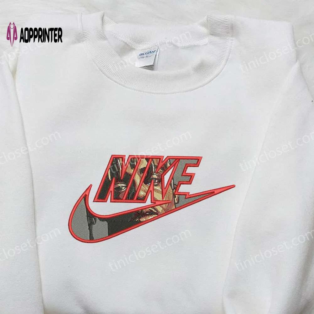 Nike x juice wrld embroidered shirt – celebrity inspired nike shirt Embroidered Shirt