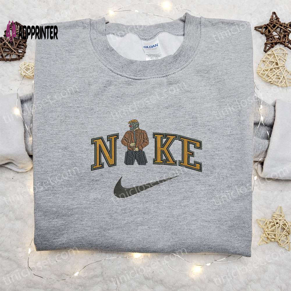 Nike x peter & marvel universe embroidered shirts – inspired nike t-shirt designs Embroidered Shirt