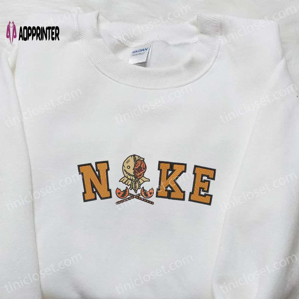 Nike x trick r treat sam embroidered hoodie: amazing halloween sweatshirt Embroidered Shirt